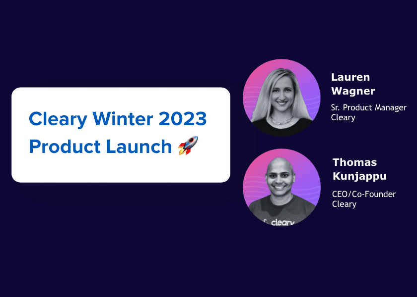 Cleary Winter Product Launches 2023